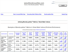 Tablet Screenshot of brandloyalties.com